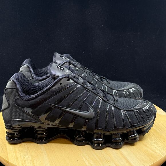 Size 10 - Nike Shox TL Black/Metallic Silver/Lemon Twist IQ0167-001 main image 7